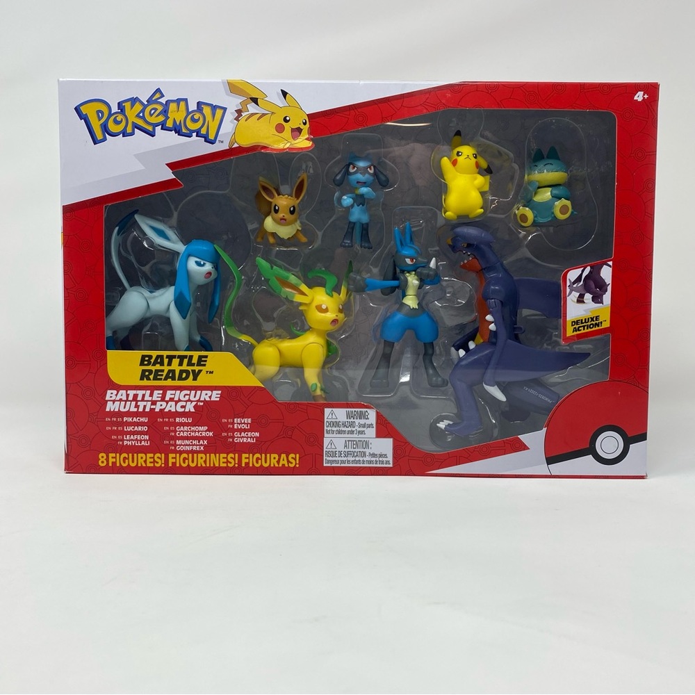 Pokemon Battle Ready Multi-Pack Figures Deluxe Action Figures NEW